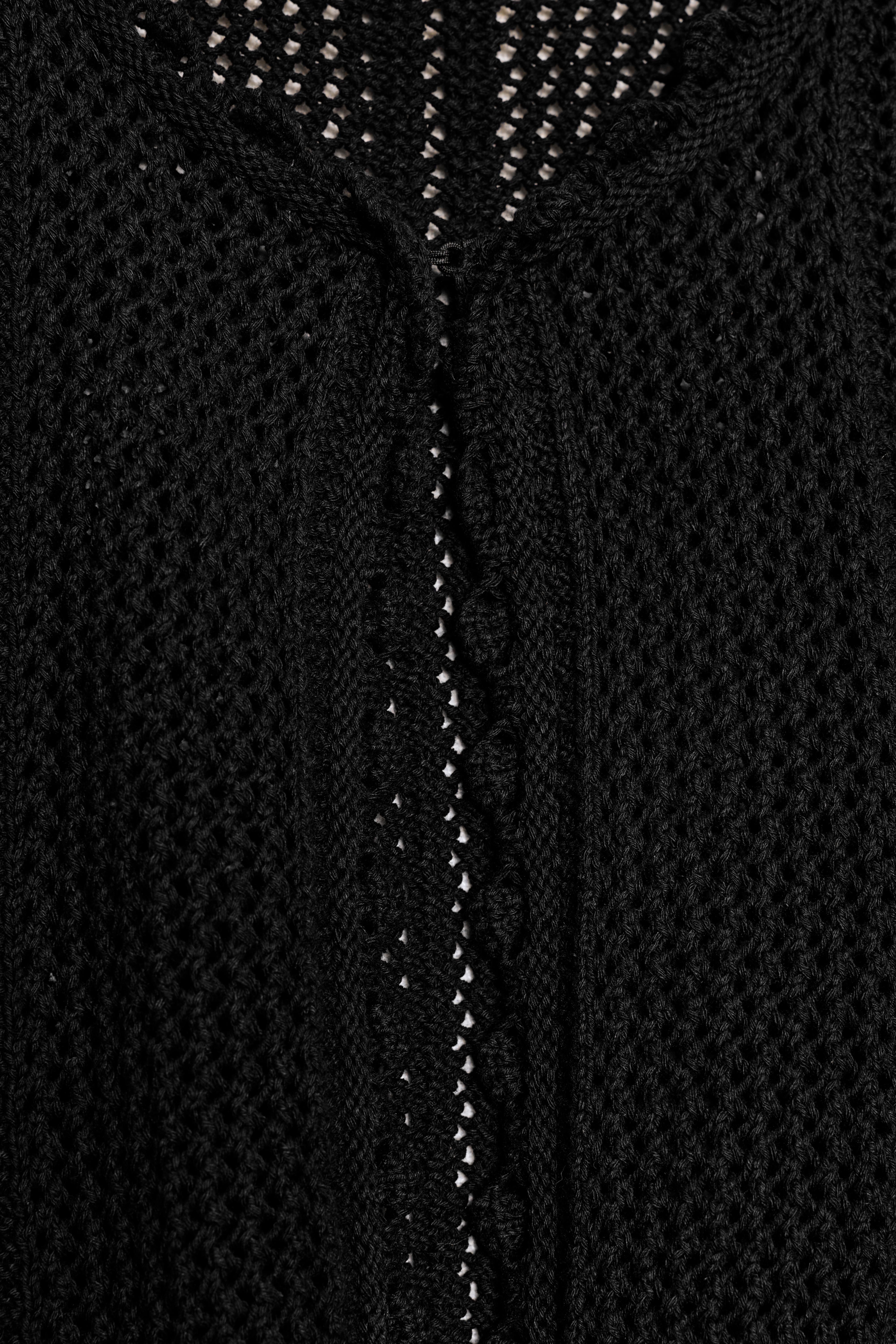 GILET EN MAILLE POINTELLE